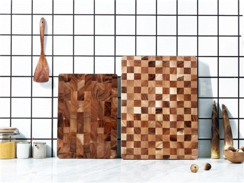 泰国进口的相思木菜板，竟然这么美！