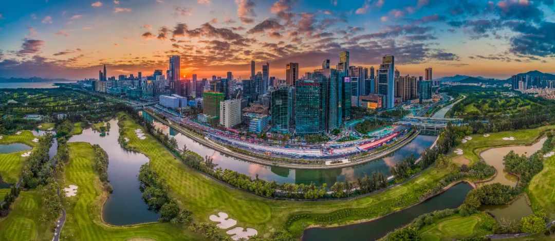 大沙河高空全景 深圳市规划和自然资源局供图