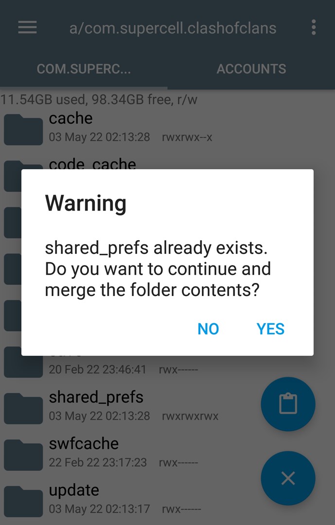 在弹窗中选择 yes