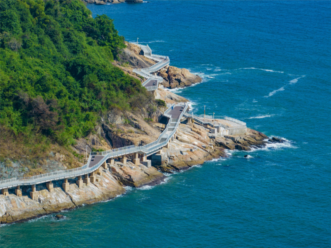 小梅沙海滨栈道 深圳市城管局供图